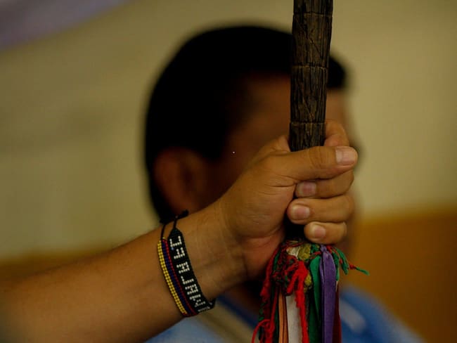 Más de 140 indígenas fueron desplazados durante paro armado en Córdoba. Foto: Colprensa (referencia).