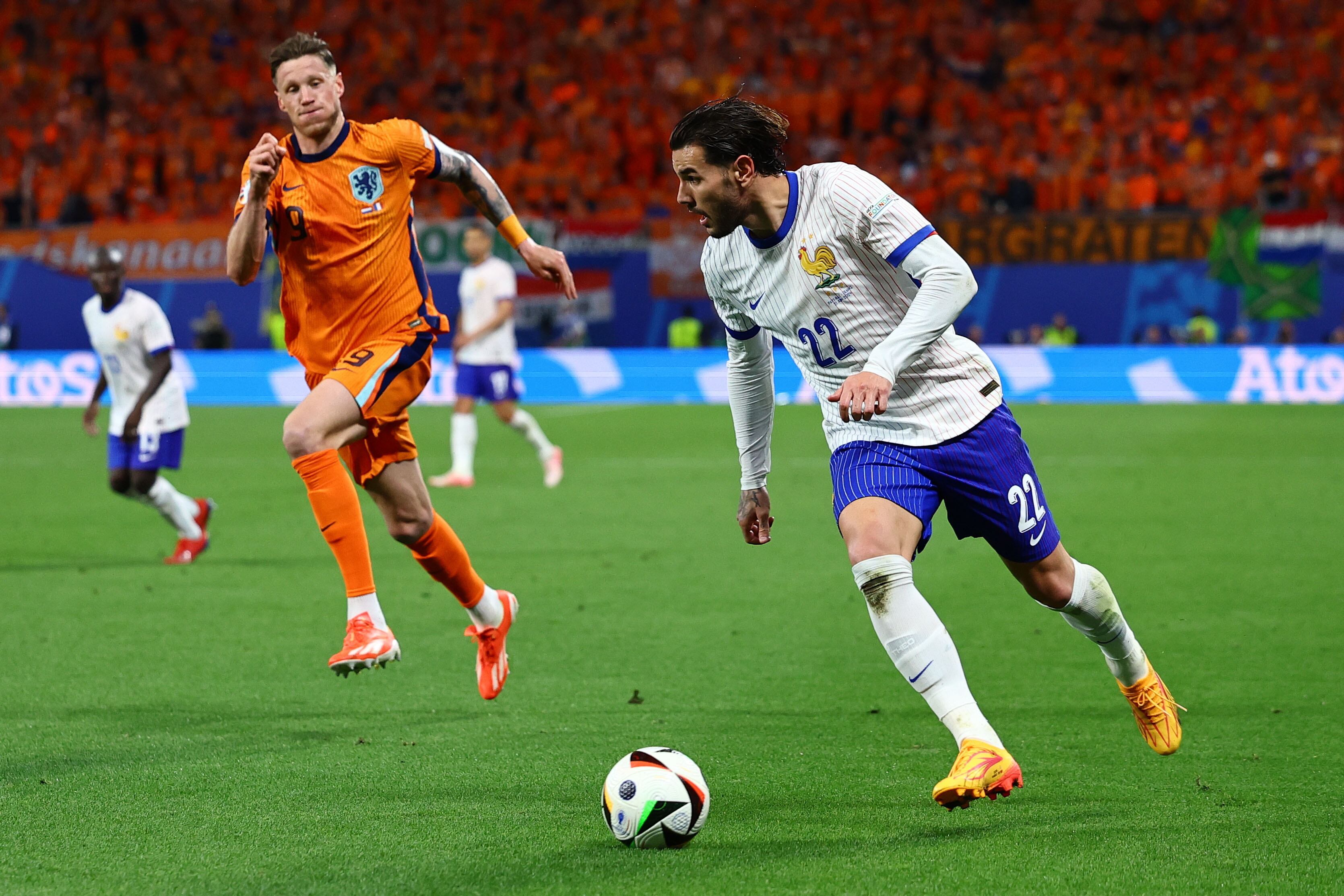 Francia vs. Países Bajos. Foto: EFE/EPA/FILIP SINGER