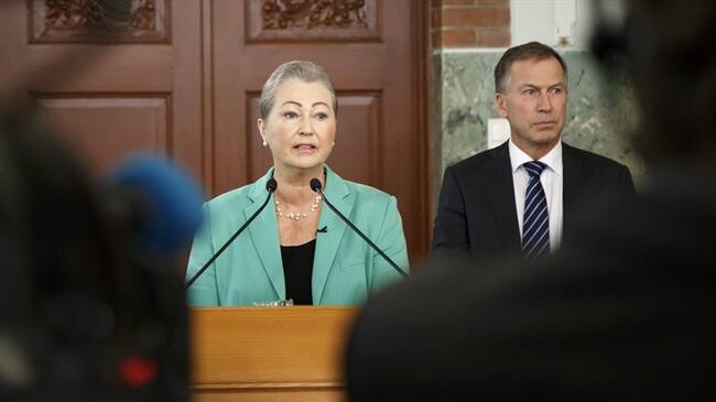 - La presidenta del Comité Nobel de Noruega, Kaci Kullmann Five. Foto: Agencia EFE