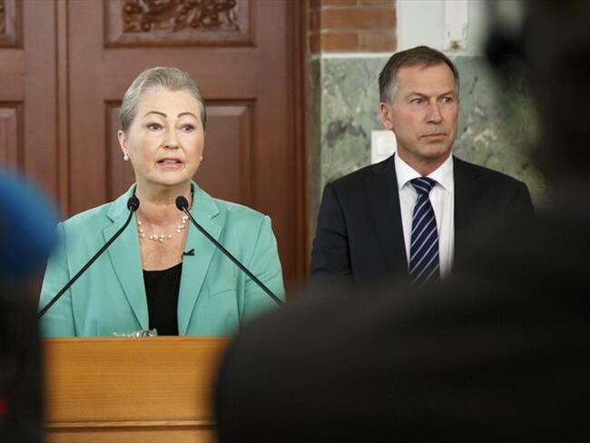 - La presidenta del Comité Nobel de Noruega, Kaci Kullmann Five. Foto: Agencia EFE