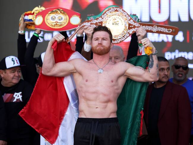 Saúl 'Canelo' Álvarez. Foto: Getty Images.