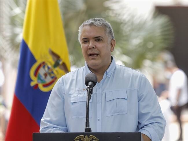 Iván Duque, presidente de Colombia. Foto: Colprensa