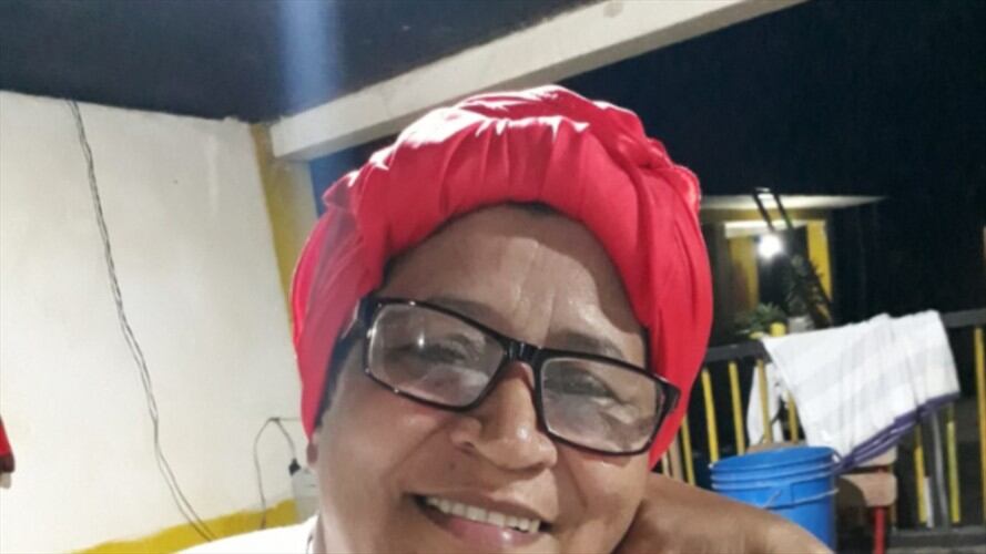 Líder social amenazada. Foto: Facebook Cruz María Calle