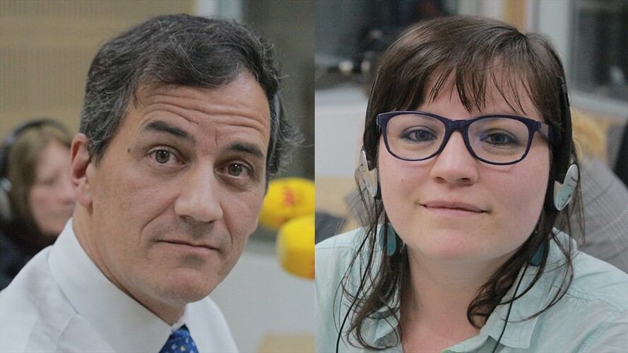 Rafael Nieto y Natalia Moreno debaten en Partida W. Foto: Partida WCon Juan Pablo Barrientos