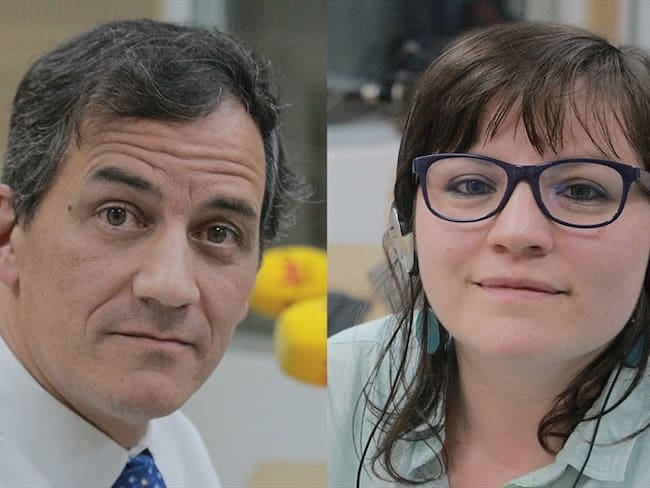 Rafael Nieto y Natalia Moreno debaten en Partida W. Foto: Partida WCon Juan Pablo Barrientos