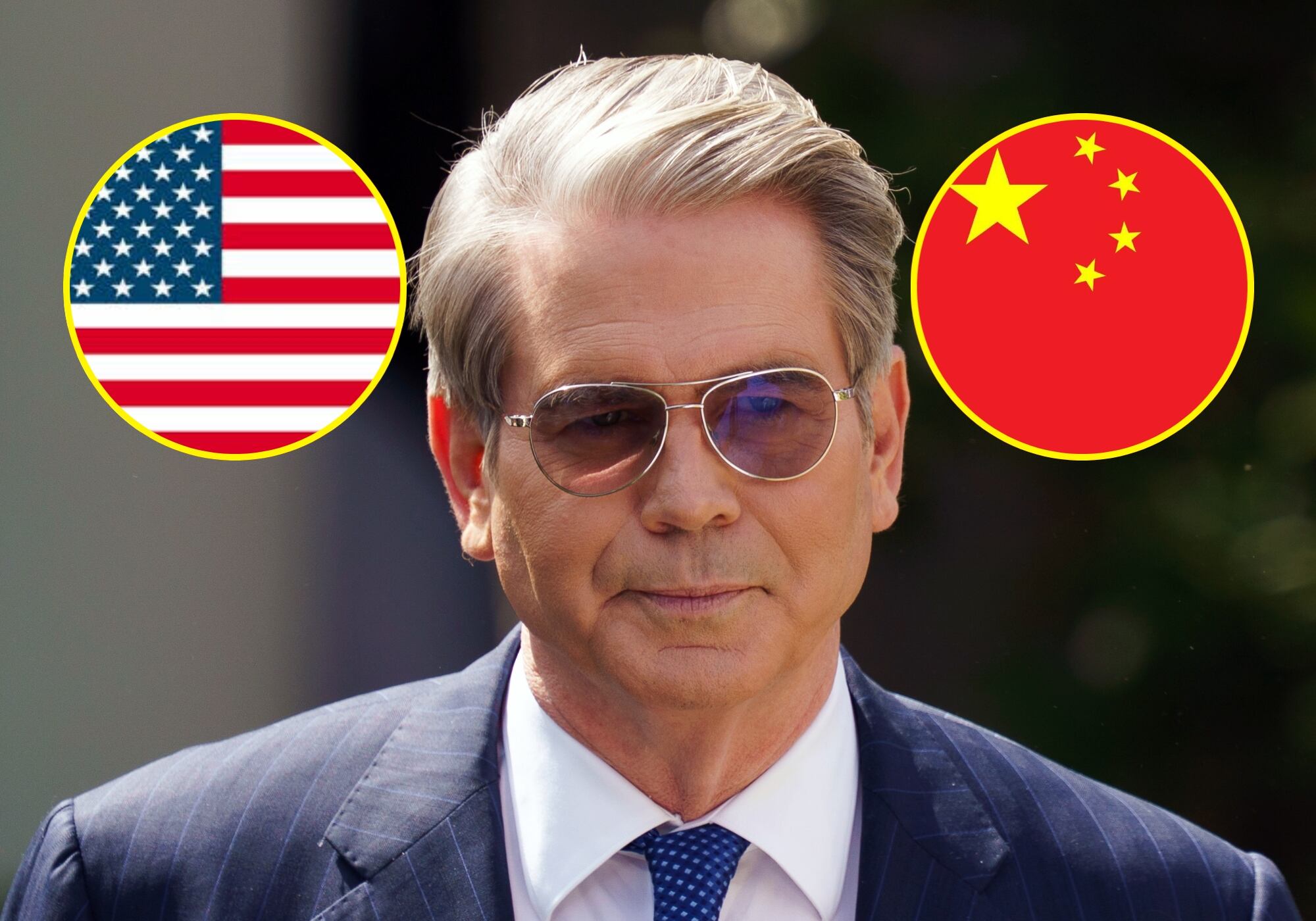 Secretario del Tesoro de EE.UU. aseguró que negociación comercial con China está “estancada”. Foto: EFE.