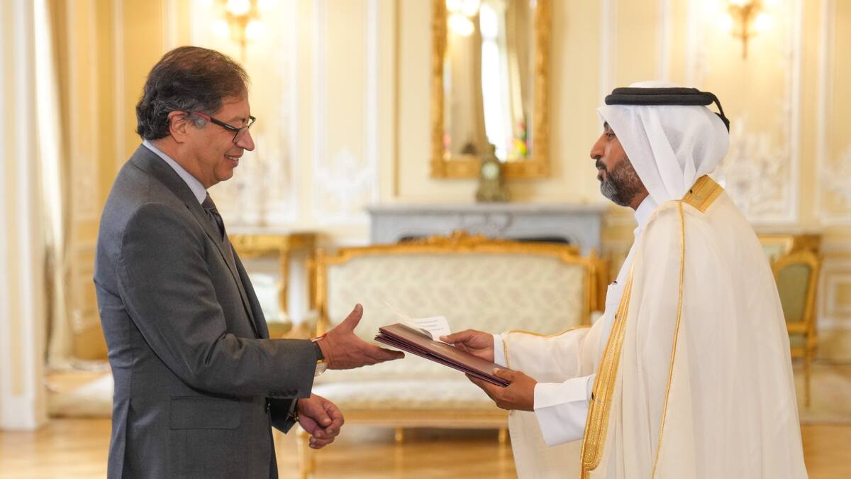 Presidente Gustavo Petro recibió credenciales de 11 embajadores de todo el mundo