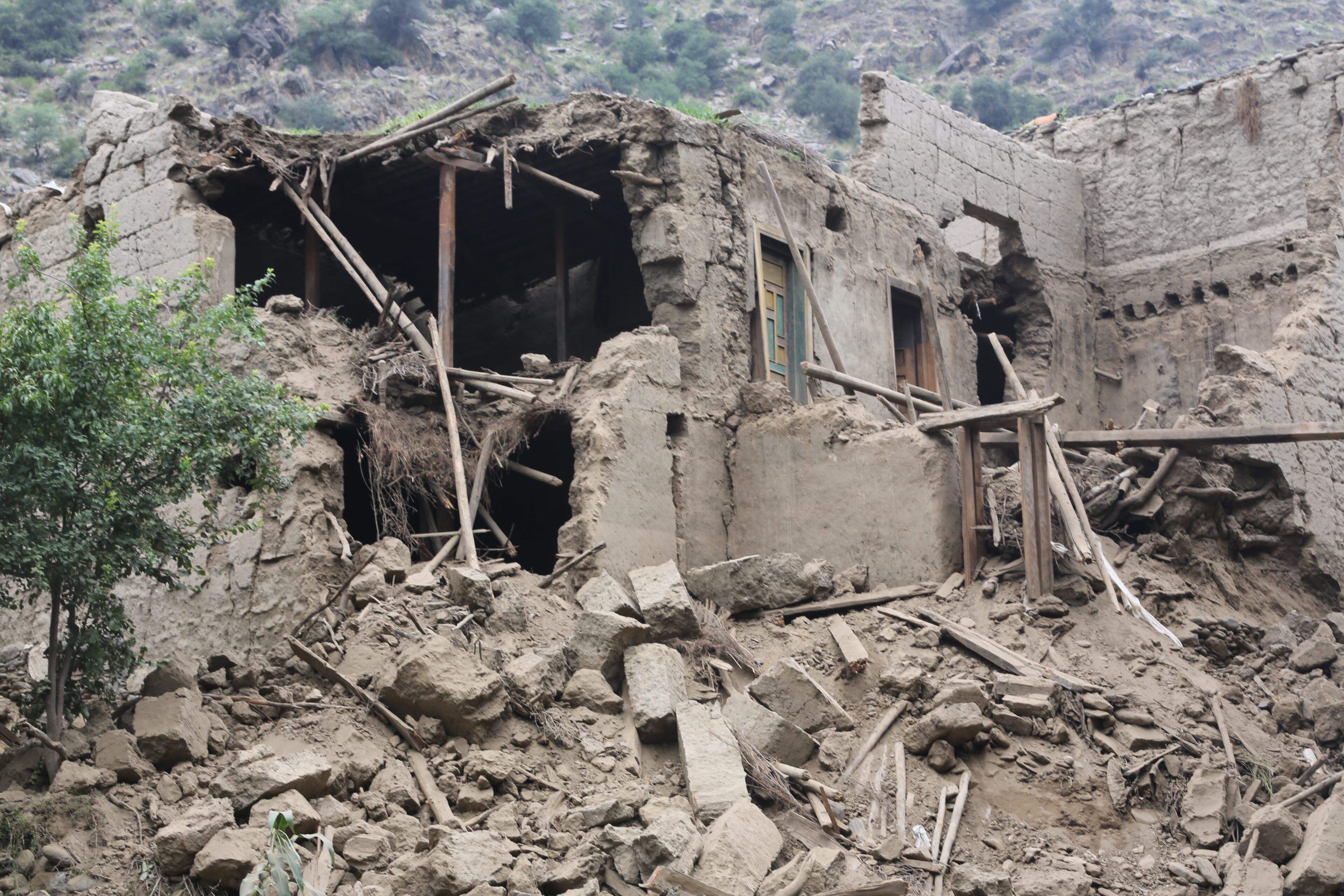 Sismo en Afganistan. Foto: Stringer/Anadolu via Getty Images