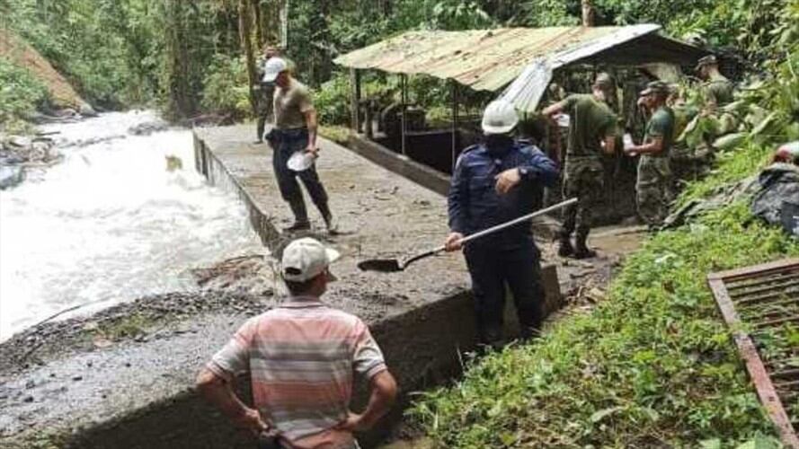 Acueducto de Pueblo Rico, Risaralda. Foto: Gobernación de Risaralda
