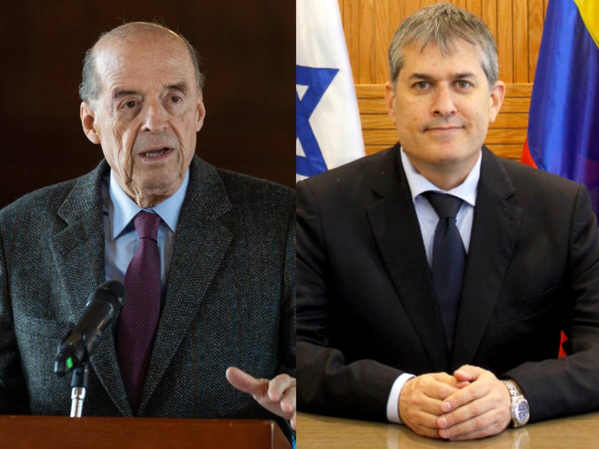 La historia consignará como hito su patanería: canciller Leyva contra embajador de Israel