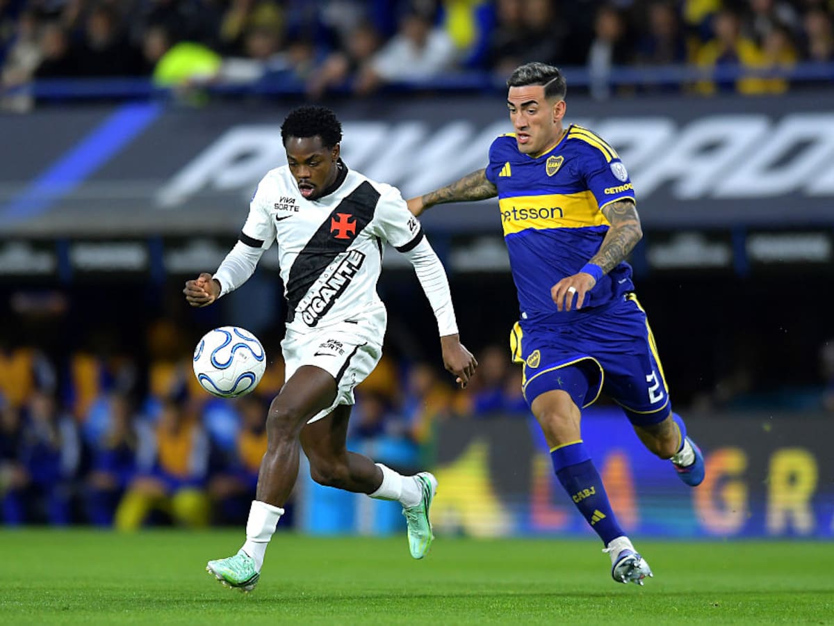 Carlos Gómez, de la asistencia a la expulsión: Vasco venció a Boca en semifinal ida de Sudamericana