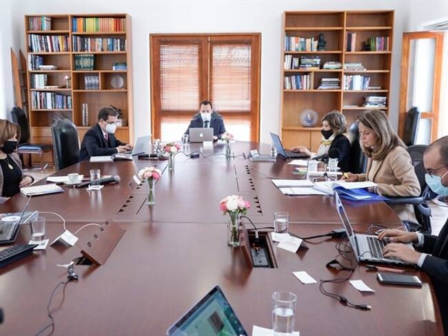 La meta del Gobierno es aumentar de 420 a 1077 los kilómetros de red férrea con operación comercial.. Foto: Cortesía Vicepresidencia