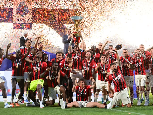 AC Milan campeones de la Serie A. (Photo by Chris Ricco/Getty Images)