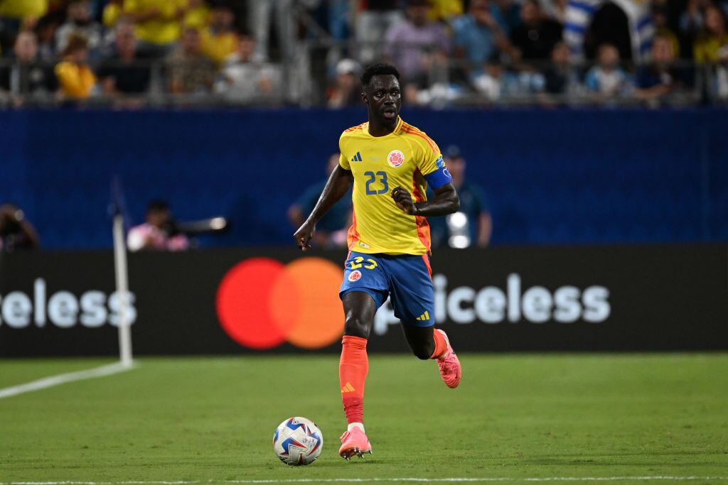 Davinson Sánchez de la Selección Colombia. FOTO: Robin Alam/ISI Photos/Getty Images)