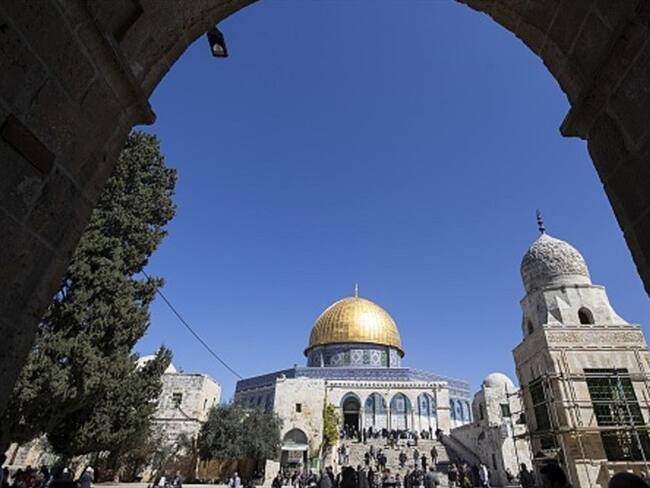 Al-Aqsa, tercer lugar más sagrado del islam, y Notre Dame ardían al mismo tiempo. Foto: Getty Images