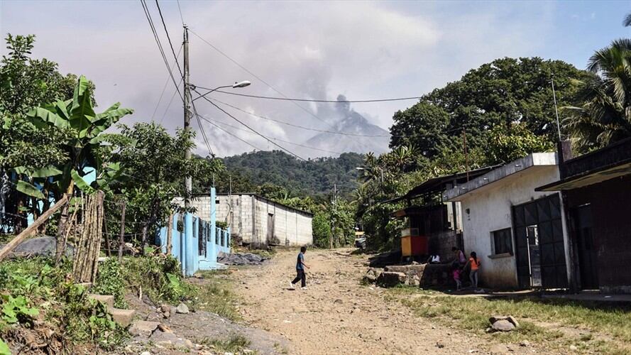 Volcán en Guatemala. Foto: Getty Images