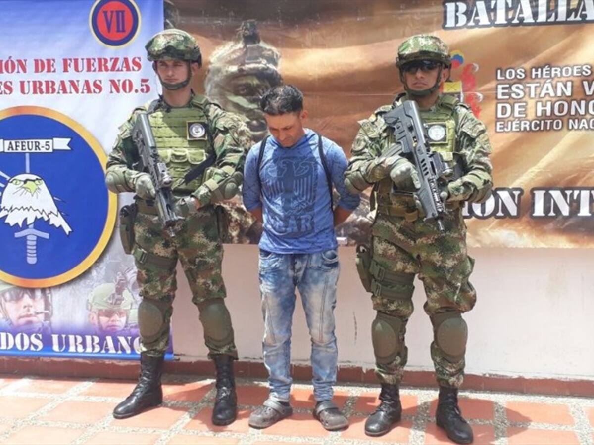 Capturan a cabecilla del Clan del Golfo en Montería