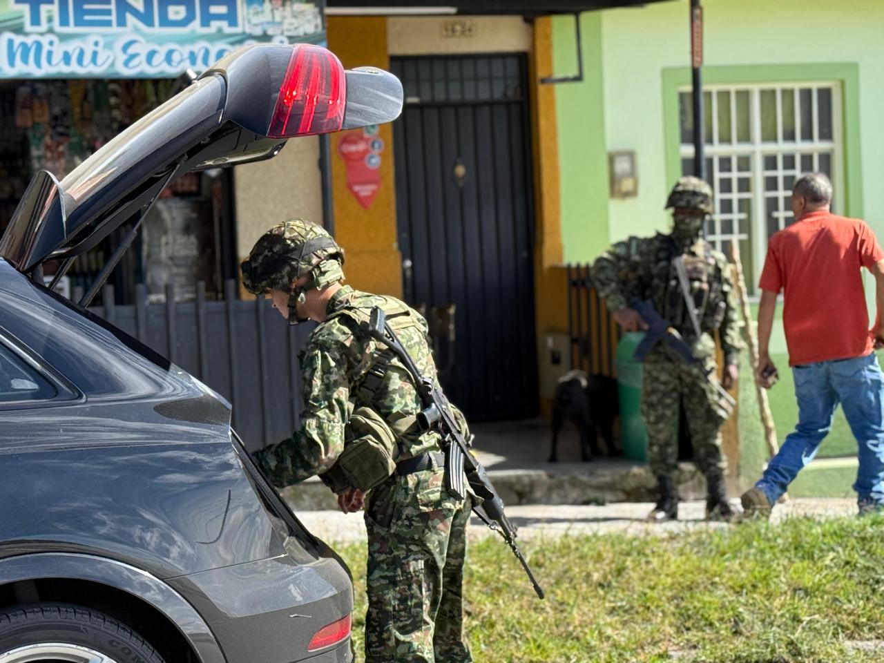 Operaciones del Ejército Nacional. Foto: cortesía.