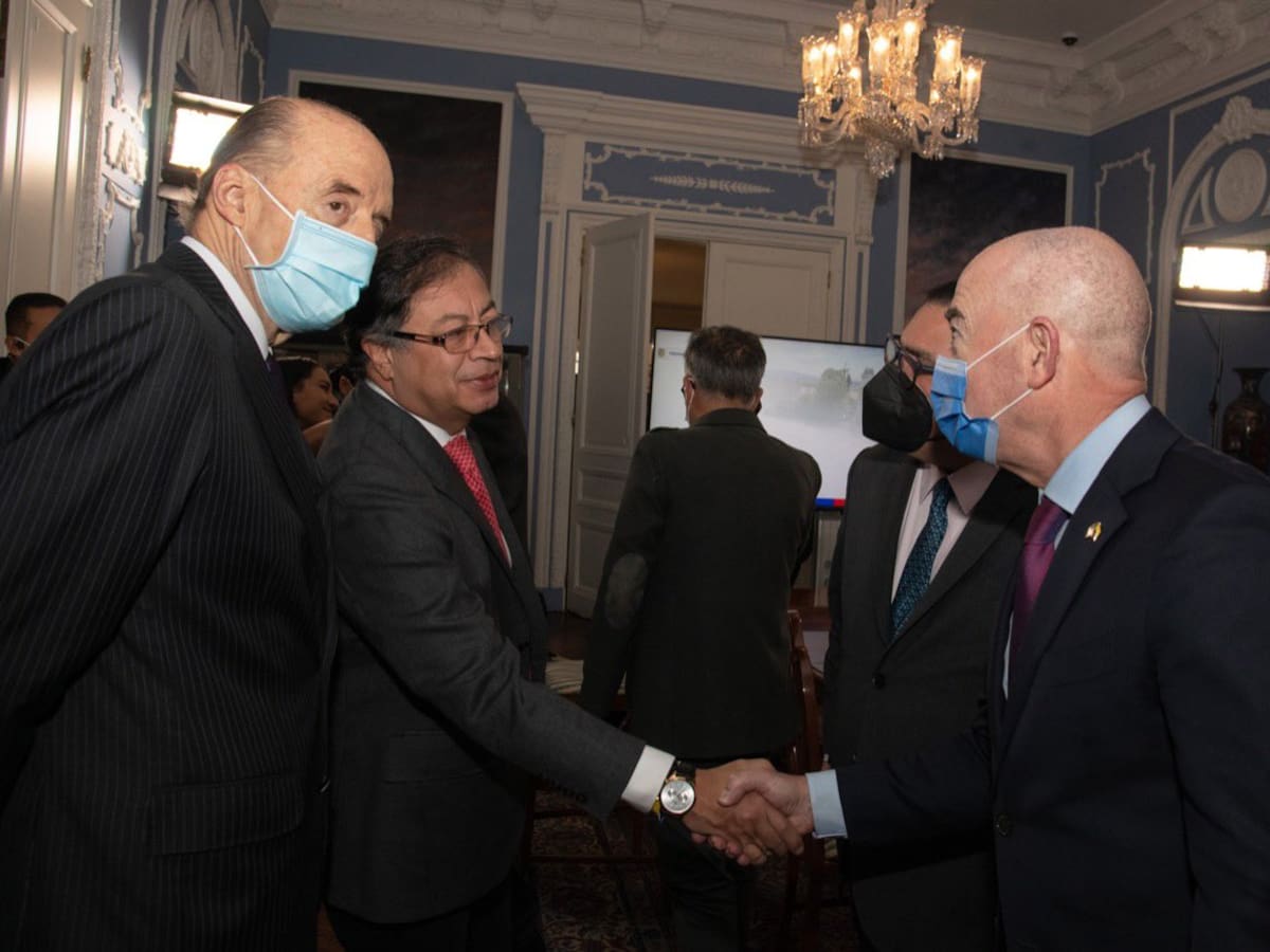 Secretario de Seguridad de EE.UU. se reunió con el presidente Gustavo Petro