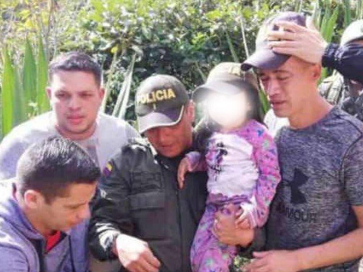 Autoridades recuperan menor raptada en Nariño