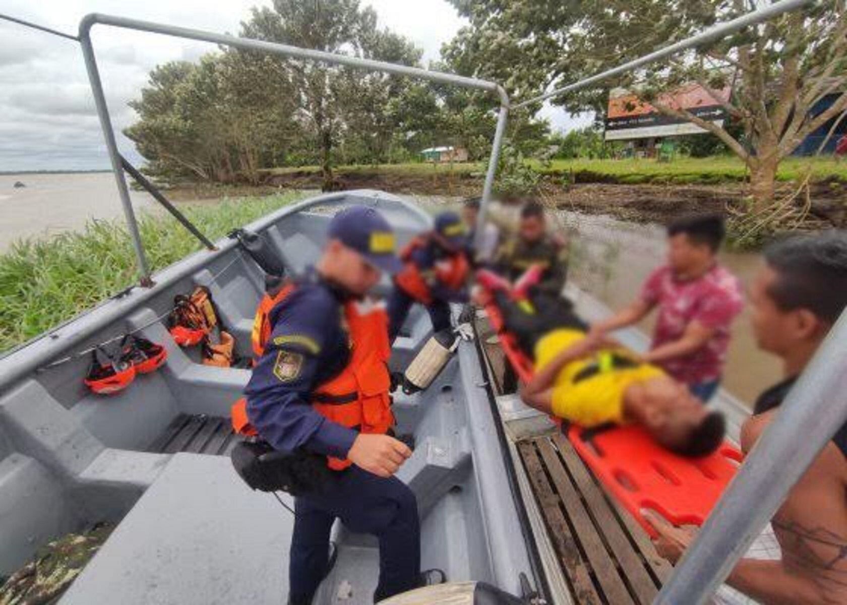 El choque armado se registró en el sector Las Palmas, sobre el río Naya, zona rural del distrito. Foto: Armada Nacional.