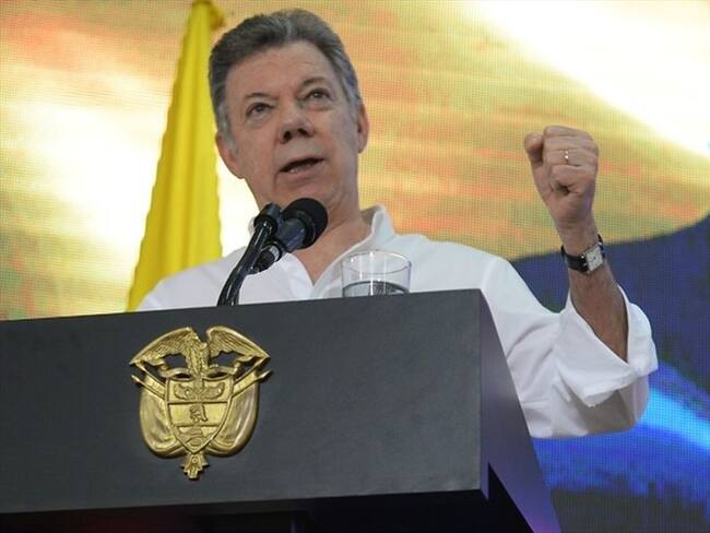 El presidente Juan Manuel Santos aseguró que su gobierno brindó suficientes garantías a sus contrarios. Foto: Colprensa