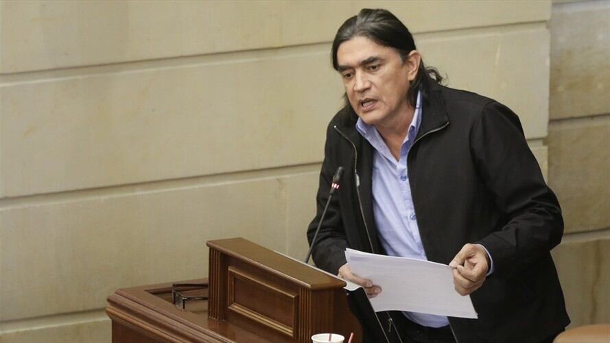 Gustavo Bolívar, senador de la República. Foto: Colprensa / CNE niega recurso para que Gustavo Bolívar sea el segundo vicepresidente del Senado