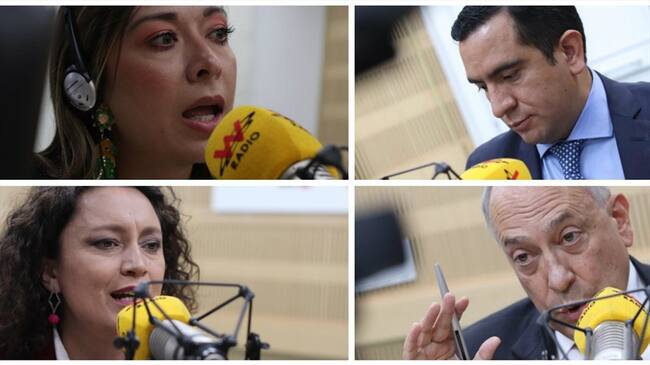 Luego de que la Cámara aprobara un debate de moción de censura en contra de Guillermo Botero, ministro de Defensa, congresistas hablaron de la situación.. Foto: W Radio