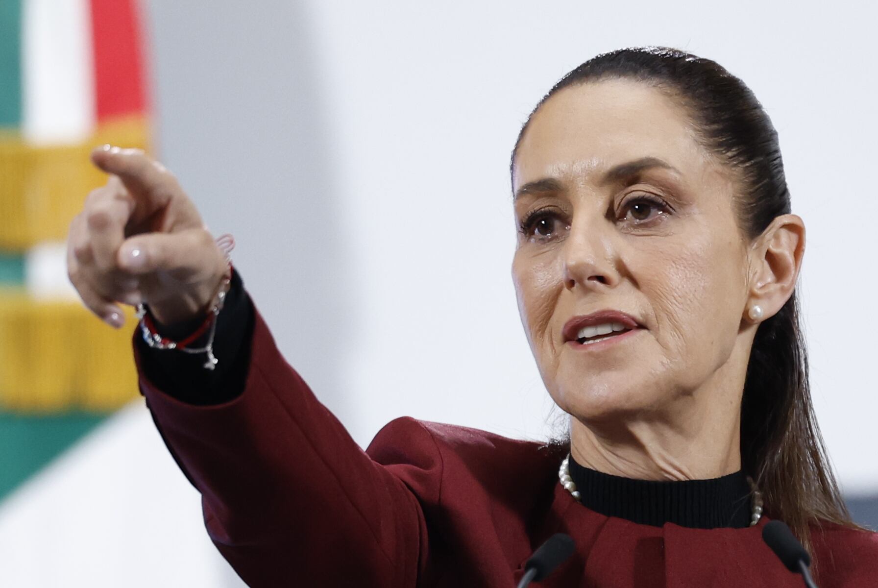 La presidenta de México, Claudia Sheinbaum. EFE/ Sáshenka Gutiérrez.