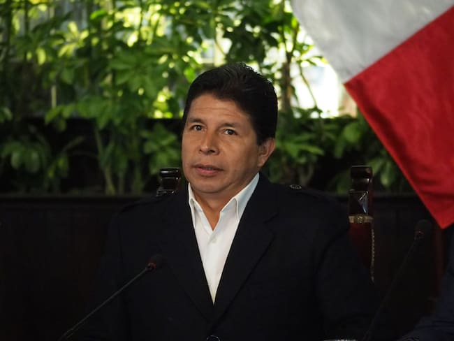 Pedro Castillo, expresidente de Peru. Foto: Carlos Garcia Granthon/Fotoholica Press/LightRocket via Getty Images.