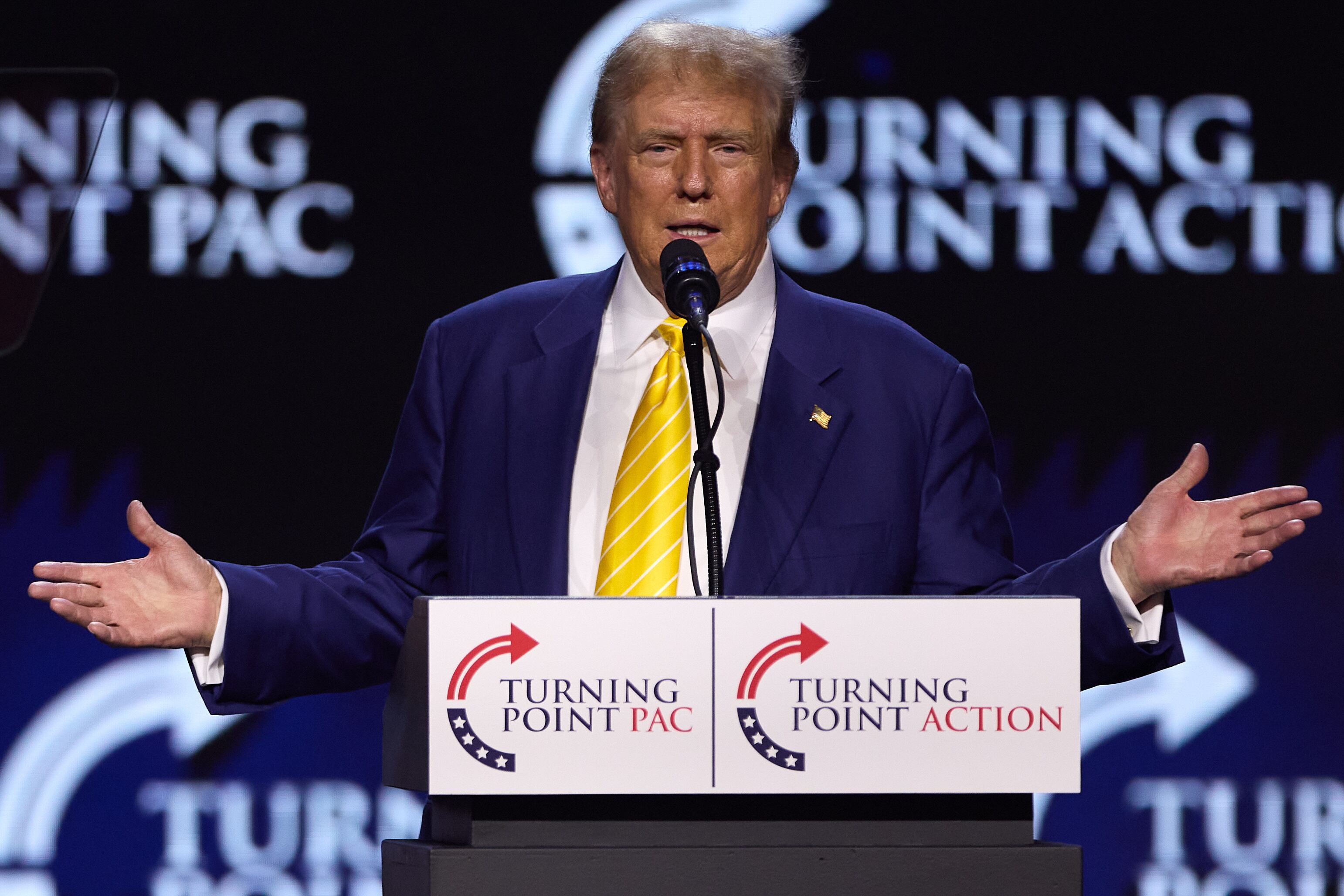 Donald Trump. Foto: EFE/EPA/ALLISON DINNER