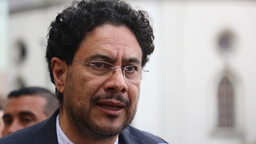 Senador Iván Cepeda. Foto: Colprensa - Álvaro Tavera