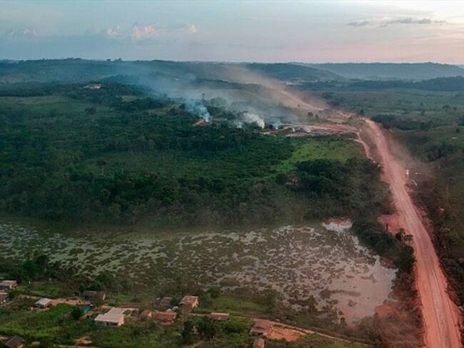 Los incendios en la Amazonía han encendido la alarma en el mundo por el riesgo ambiental. Foto: Getty Images