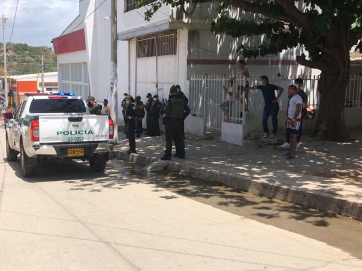 En medio de una emboscada asesinan a patrullero de la policía en Santa Marta