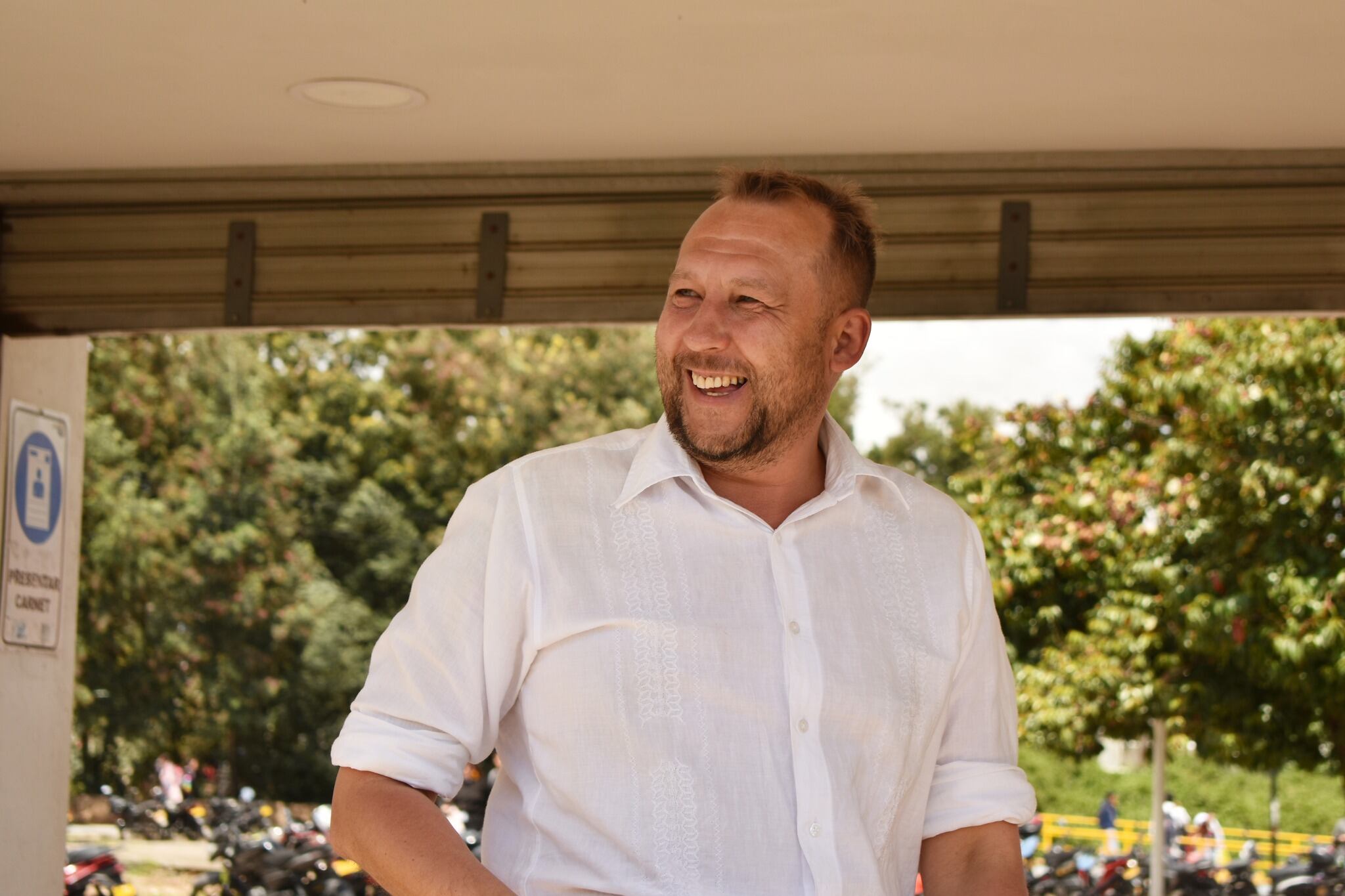 Mikhail Krasnov, alcalde de Tunja (Foto vía Facebook @profeMikhailKrasnov)