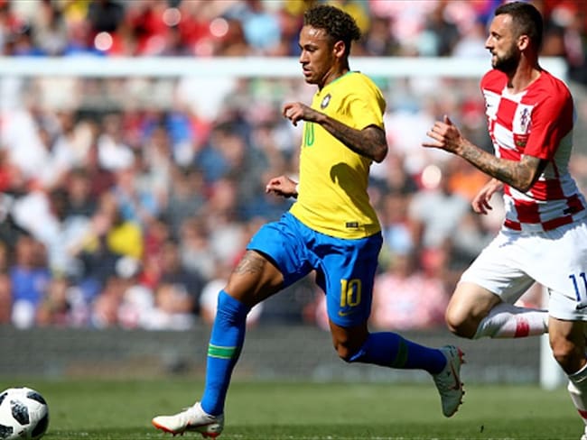 ¡Con un golazo! Así regresó Neymar a la selección de Brasil. Foto: Getty Images