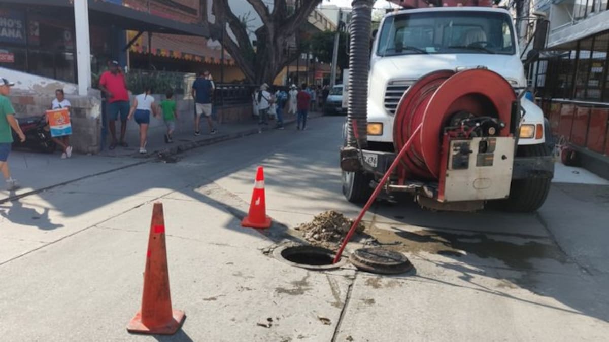 Sector turístico de El Rodadero, en Santa Marta, en alerta por rebosamiento de aguas negras