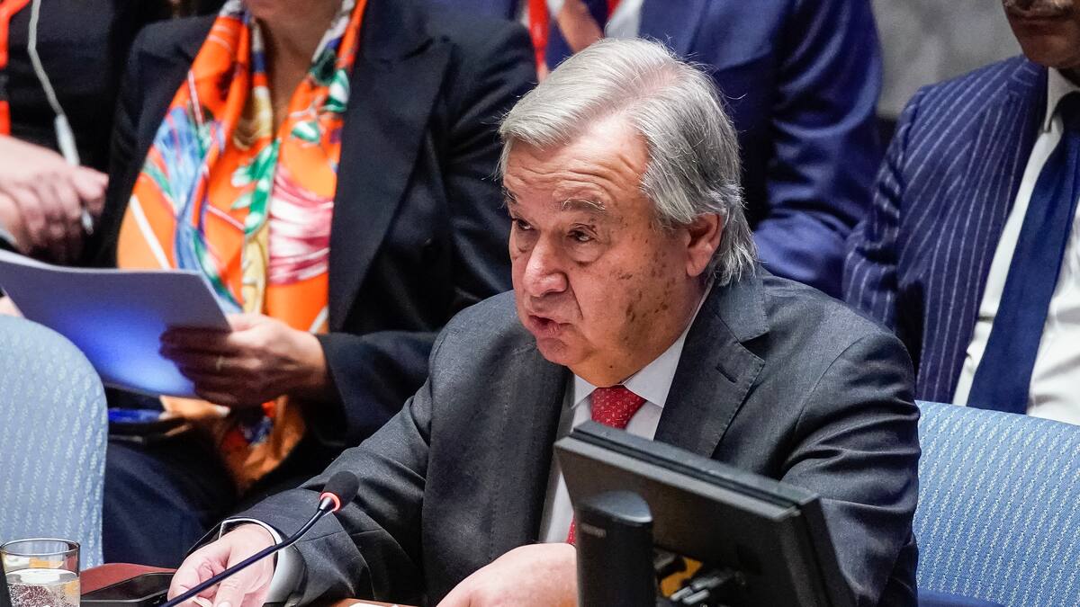 Jefe de la ONU dice que hay “violaciones claras del derecho humanitario”