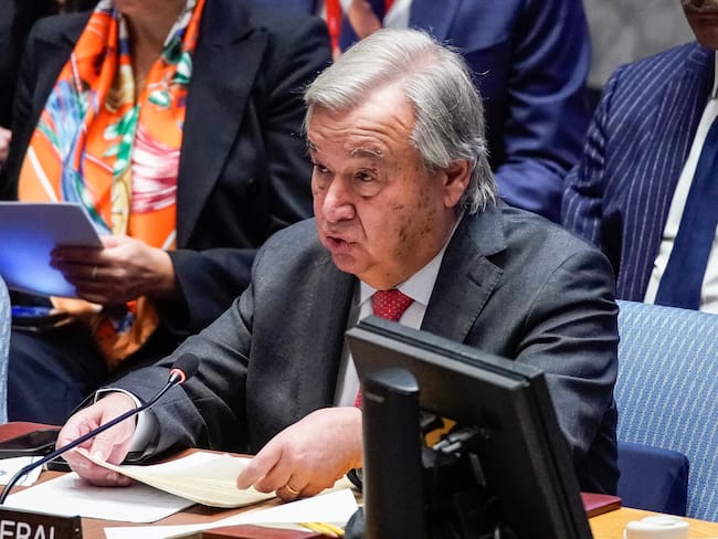 Antonio Guterres. Foto: EFE.