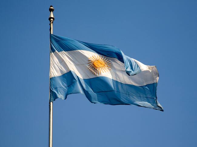 Bandera de Argentina imagen de referencia. Foto: Getty Images.