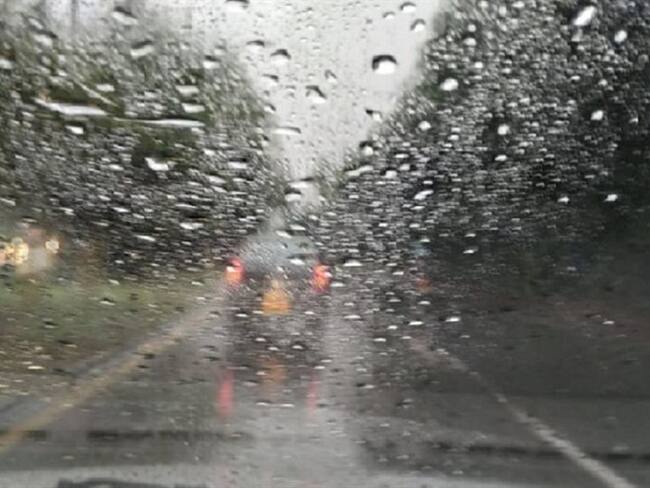 Lluvias en Santander . Foto:La W.