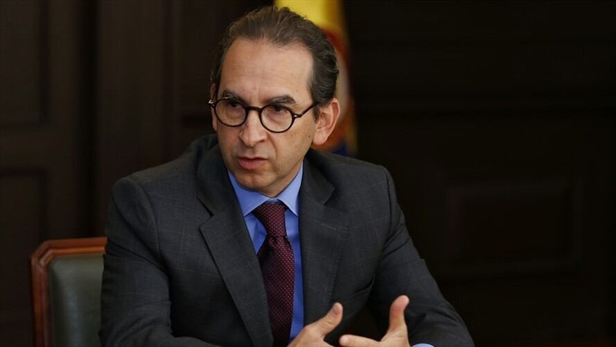 Ministro de Agricultura, Andrés Valencia Pinzón. Foto: Colprensa