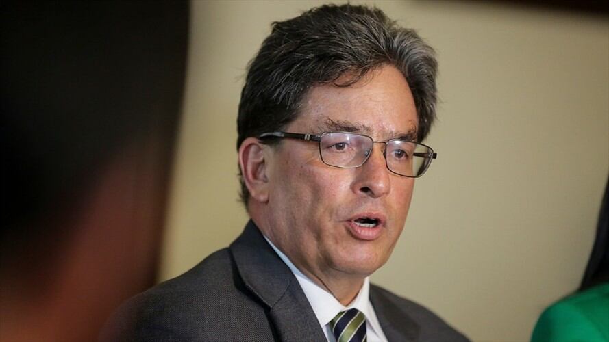 Fue negado el aval a la moción de censura contra Alberto Carrasquilla en Senado. Foto: Colprensa