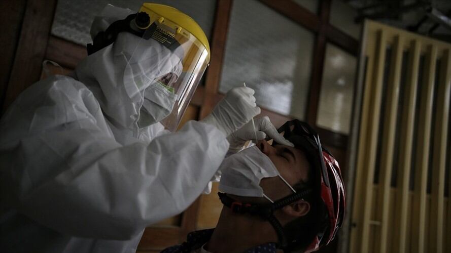 Casos de COVID-19 en Colombia. Foto: Colprensa