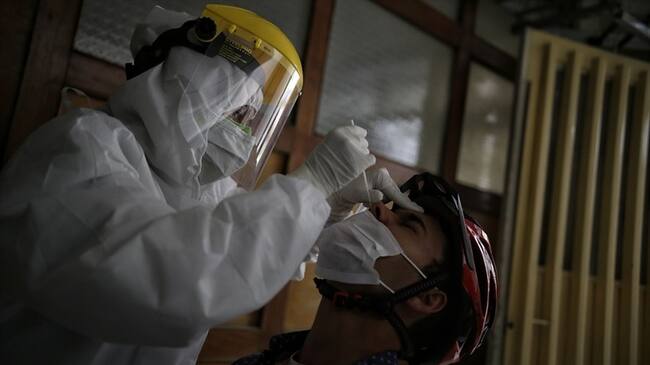 Casos de COVID-19 en Colombia. Foto: Colprensa