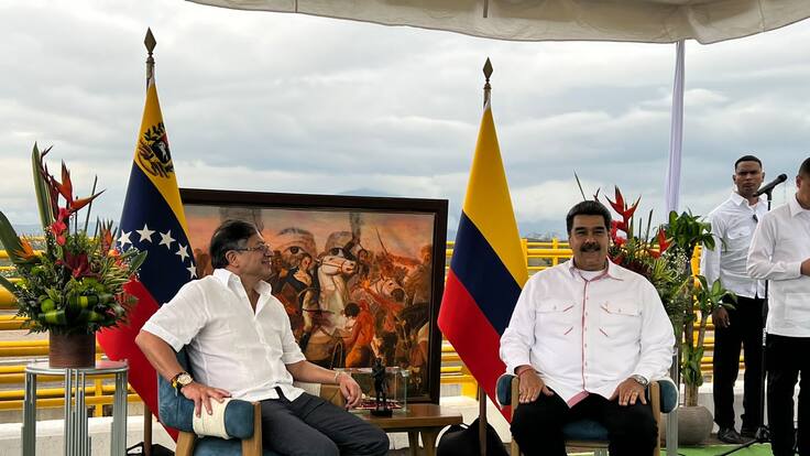 Así avanza el encuentro entre Nicolás Maduro y Gustavo Petro en la frontera