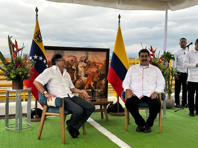 Así avanza el encuentro entre Nicolás Maduro y Gustavo Petro en la frontera