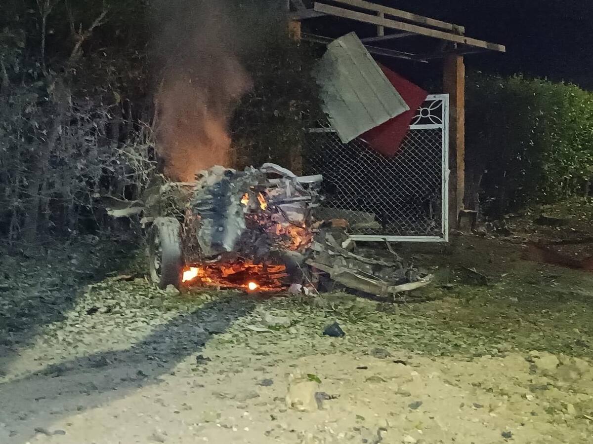 Escalada terrorista en Cauca: carro bomba explotó en Miranda
