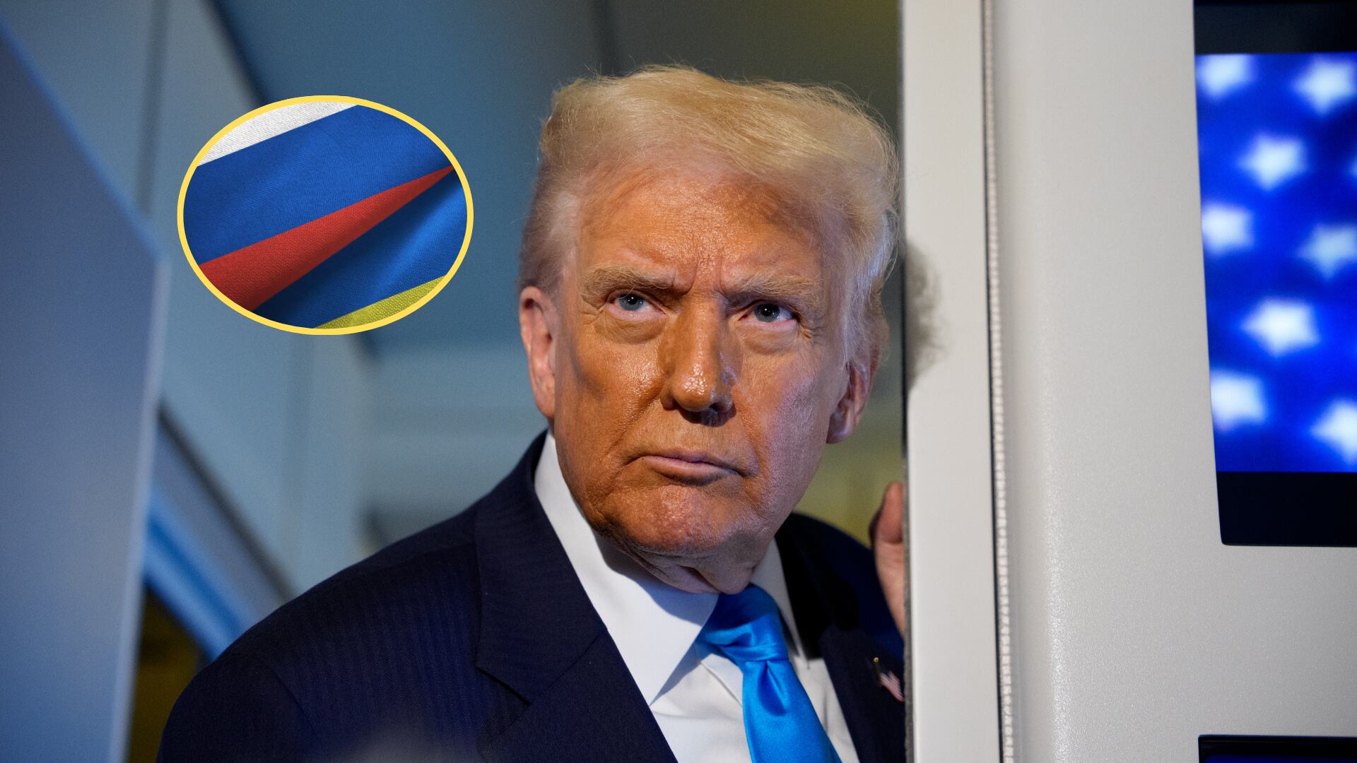 Donald Trump. Foto: Andrew Harnik/Getty Images.Ucrania y Rusia. Foto: Getty Images.