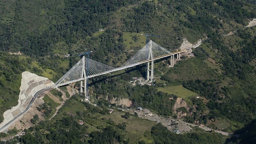 Invías no recibirá Puente Hisgaura hasta no tener claridad sobre impacto de grietas. Foto: Colprensa